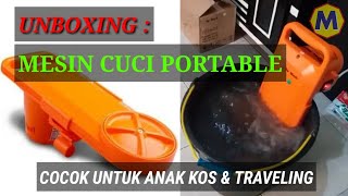 Mesin cuci Portable  ember  re wash [upl. by Annawahs]