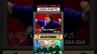 🤣JOHN PINETTE CLASSIC ♫💿 Sings MADONNA Like a Virgin ♫ shorts reaction comedy funny lol 😂 [upl. by Anuat426]