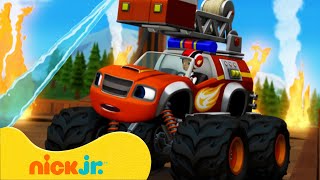 Blaze and the Monster Machines  FeuerwehrautoBlaze to the Rescue  Nick Jr Deutschland [upl. by Hogarth]