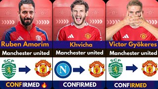 New CONFIRMED and RUMOUR Summer Transfers News 2024 🤪🔥 FT Amorim to United ✅️ Gyökeres To United⏳️ [upl. by Sauls849]