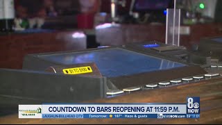 Local bars prepare for reopening Sunday night [upl. by Anialram]