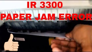 Canon IR 3300 Xerox Machine Paper Jam Error Quick Solutino  In Hindi [upl. by Idnam563]