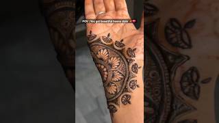 DIWALI special MAHENDI design for hand 2024 diwalispecial [upl. by Odla]