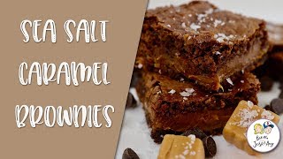 Sea Salt Caramel Brownies [upl. by Pomeroy]