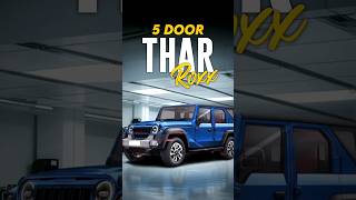 5 Door Thar Roxx THE SUV [upl. by Aelahs]