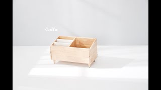 CALLA Jigsaw Storage 創意翻轉梯型櫃 [upl. by Neona696]