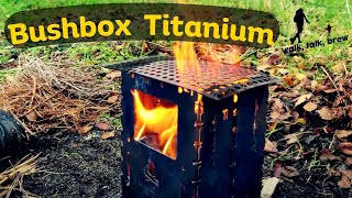 Is the Bushbox XL Titanium the ULTIMATE Firebox [upl. by Elbertine]