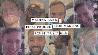 First Production Meeting  UK Tour • • • [upl. by Faires]