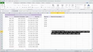 excel019  Funkcja WYSZUKAJPIONOWO w lewą stronę [upl. by Diann297]