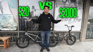 20 BMX Bike Vs 2000 Pro Build [upl. by Warthman]