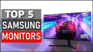 Top 5 Best Samsung Monitors in 2024 [upl. by Yrrad]