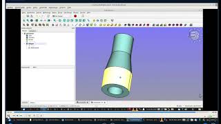 freecad partdesign 3d druck anleitung beispiel tutorial mit ton cad [upl. by Safoelc]