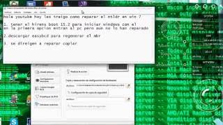 COMO REPARAR EL NTLDR  reparar el ntldr win 7 FUNCIONA 100 ✅ 2018 [upl. by Christmann132]