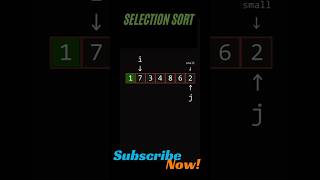 Selection Sort Visual Representation algorithm ai [upl. by Ennaitsirhc]