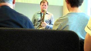 Chris Potter clinic  TuneUp [upl. by Aihtnys]