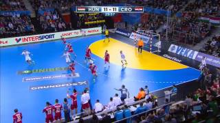 Hungary vs Croatia  Group phase highlights 25th IHF Mens Handball World Championship France 2017 [upl. by Aittam]