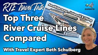 Top Three River Cruise Lines Comparison Viking AmaWaterways amp Uniworld [upl. by Ahsieit176]