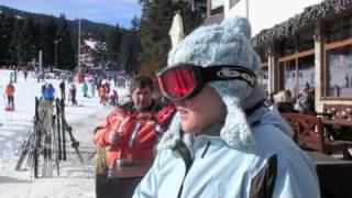 borovets bulgaria 2011 snowboarding skiing [upl. by Fazeli650]