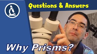 🔬 Why are prisms used in microscopes and not mirrors [upl. by Akinak]