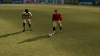 CRonaldo Special Skill Move FIFA 07 [upl. by Isnyl]