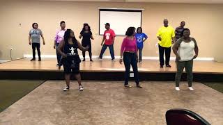 Nothing To Prove Line Dance created by IFE Spatula Thomas Twins and Nikki Debbie Allen [upl. by Aramas233]