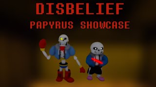 Disbelief Papyrus Showcase UJD ALL PHASES [upl. by Scuram]