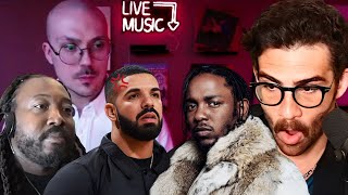 Hasan Speaks to Fantano ft FD Signifier on Drake vs Kendrick  HasanAbi reacts [upl. by Auqinal626]