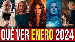 🌏Estrenos en Netflix HBO Amazon Prime Video Disney y Cines en Enero de 2024 [upl. by Larson]