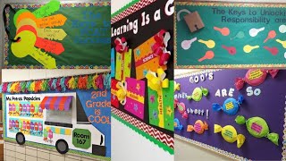 Bulletin board decoration ideaspreschool decoration ideasPre school bulletin board decoration [upl. by Folly930]