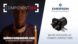 Component360 WhiteRodgers DC Power Contactors [upl. by Ainitsirc]