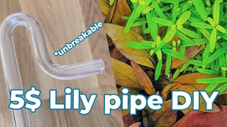 DIY jet pipes Build a clear filter inflow and outflow for your aquascape [upl. by Klina]