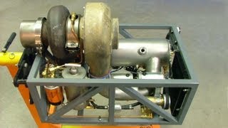 GR7 Experimental Turbo Jet Engine Test [upl. by Ellimak]