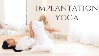 Two Week Wait Yoga  Yoga To Aid Implantation  Natural cycle or IVF [upl. by Nolrev789]