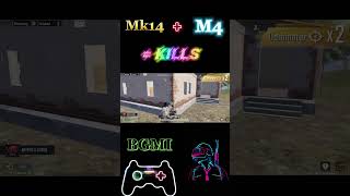 Mk14  M4  destruction bgmi gameplaybgmi gaming shorts viralshorts victorvsfullsquadinbgmi [upl. by Aihsakal]