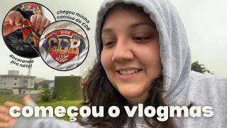 VLOG DA SEMANA  Começando as decorações de natal e bastidores da criação de conteúdo  VLOGMAS 1 [upl. by Rovelli]