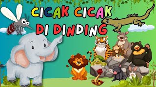 Lagu Cicak Di Dinding Indonesia  Lagu Anak Indonesia Populer  Ceria Kids Song [upl. by Robson577]