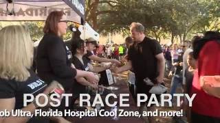 40th OUC Orlando Half Marathon Course Tour [upl. by Nosremaj]