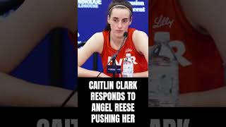 Caitlin Clark Is Tired Of Angel Reese Questions shorts [upl. by Tahpos]