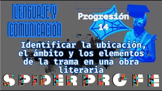 Spider Profe  Lenguaje y Comunicación  Identificar la ubicación el ámbito de la trama  Prog15 [upl. by Lleryt]