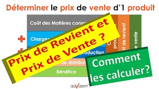 Calculer son prix de revient [upl. by Russian]