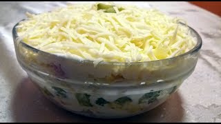 mimoza salata recept za svecane prilike [upl. by Madian]