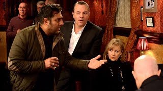 EastEnders  David Wicks Vs Masood Ahmed 31st January 2014 [upl. by Tiffani]