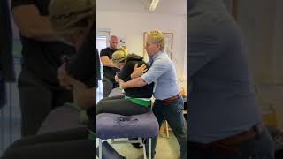 How to Manipulate the Lower Thoracic Spine spinalmanipulation osteopathy chiropractic [upl. by Animsay]