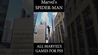 ALL MARVEL’S GAMES FOR PS5  PLAYSTATION 5 GAMES marvelgames marvels ps5games [upl. by Frazier]