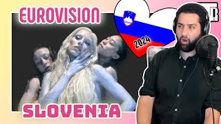 Slovenia Eurovision 2024 Reactionalysis  Music Teacher Analyses Veronika by Raiven [upl. by Desiree1]