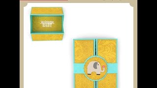 Hidden Box Gatefold Card [upl. by Tella]