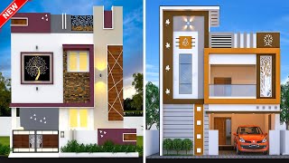 36 Two Floor House Front Elevation Designs for India  Double Floor Home Front Elevation Designs [upl. by Shanta75]