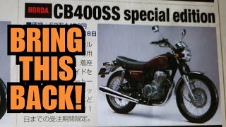 HONDA CB400SS  A Japanese Retro roadster that could be THE ONE Motorcycle [upl. by Irrem461]