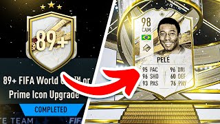 THIS IS WHAT I GOT in 15x 89 PRIME OR WORLD CUP ICON PACKS Fifa23 Ultimate Team [upl. by Ardnu41]