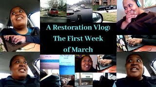 A Restoration Vlog The First Week of March  Working Through Pain  Finishing My Revisions [upl. by Leuneb]